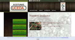 Desktop Screenshot of aceitunas-uceda.es
